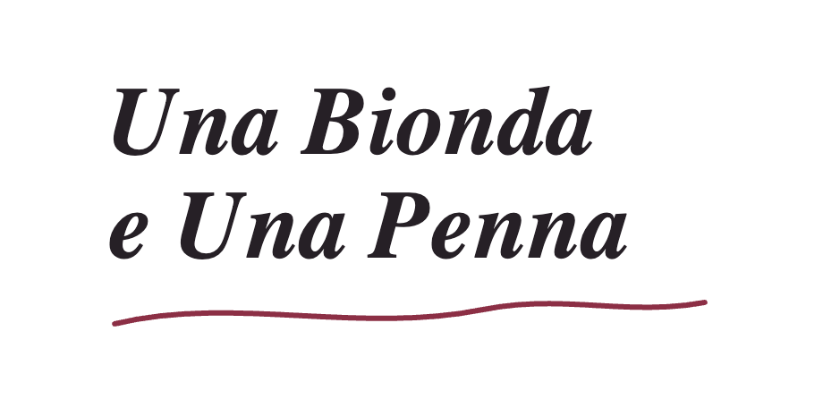 Una Bionda e Una Penna